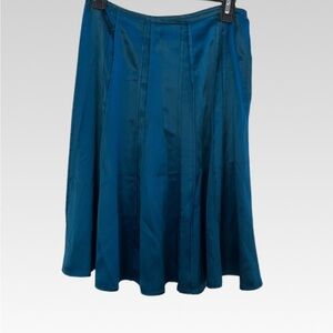 Alfani Teal Midi Skirt size 4